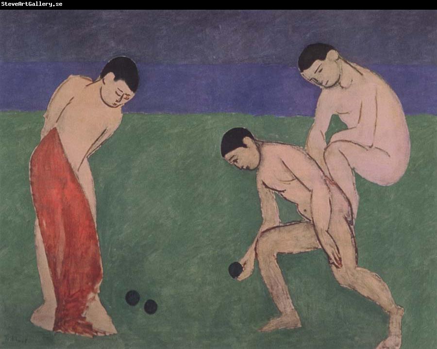 Henri Matisse Game of Bowks